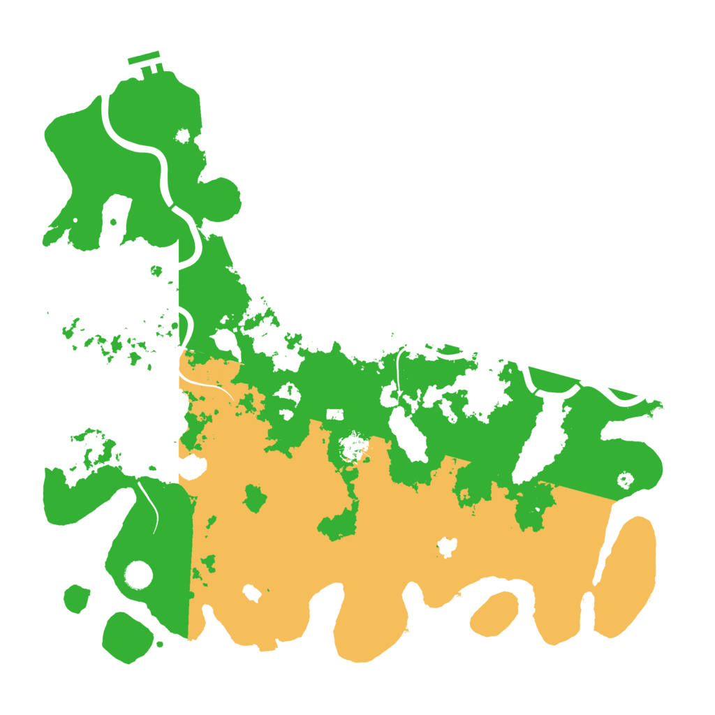 Biome Rust Map: Procedural Map, Size: 4500, Seed: 1897259023