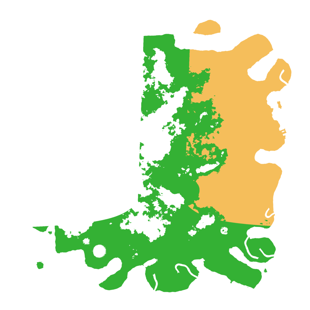 Biome Rust Map: Procedural Map, Size: 4250, Seed: 25561