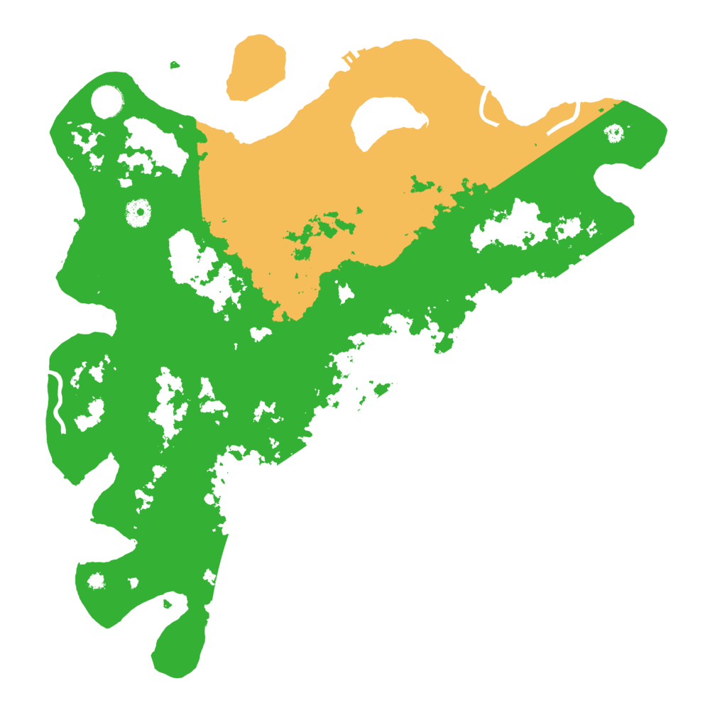 Biome Rust Map: Procedural Map, Size: 4000, Seed: 55557343