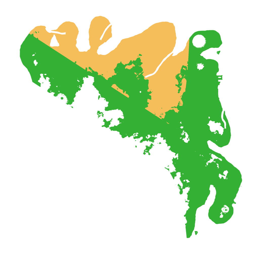 Biome Rust Map: Procedural Map, Size: 3500, Seed: 896543559