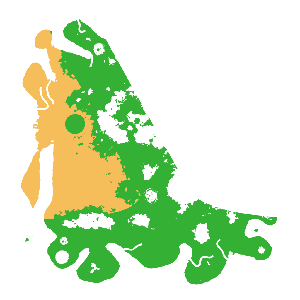Biome Rust Map: Procedural Map, Size: 4000, Seed: 6894