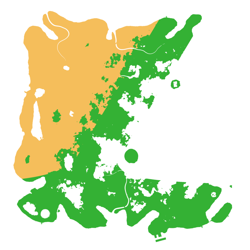 Biome Rust Map: Procedural Map, Size: 4800, Seed: 1378890794