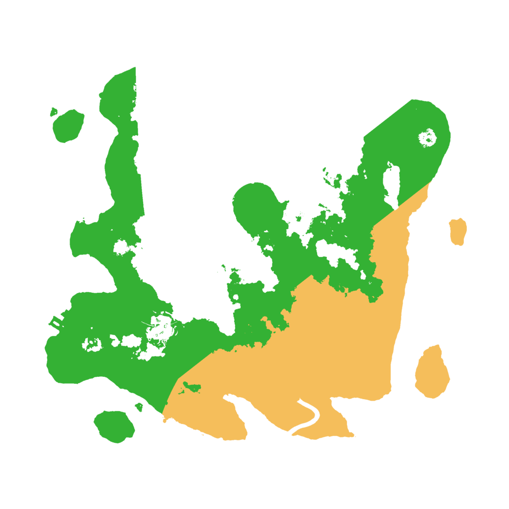 Biome Rust Map: Procedural Map, Size: 3000, Seed: 2145259231