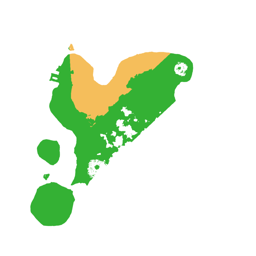 Biome Rust Map: Procedural Map, Size: 2000, Seed: 5675