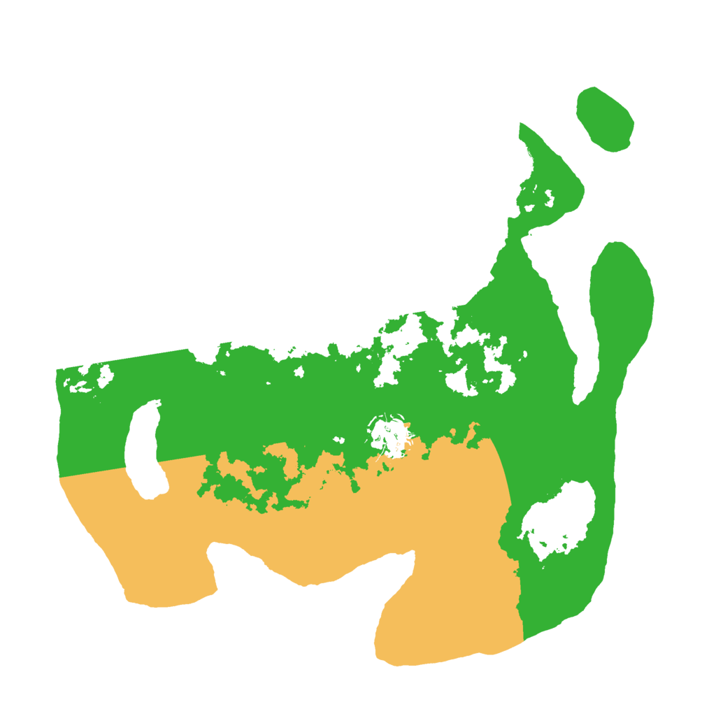 Biome Rust Map: Barren, Size: 3000, Seed: 20122