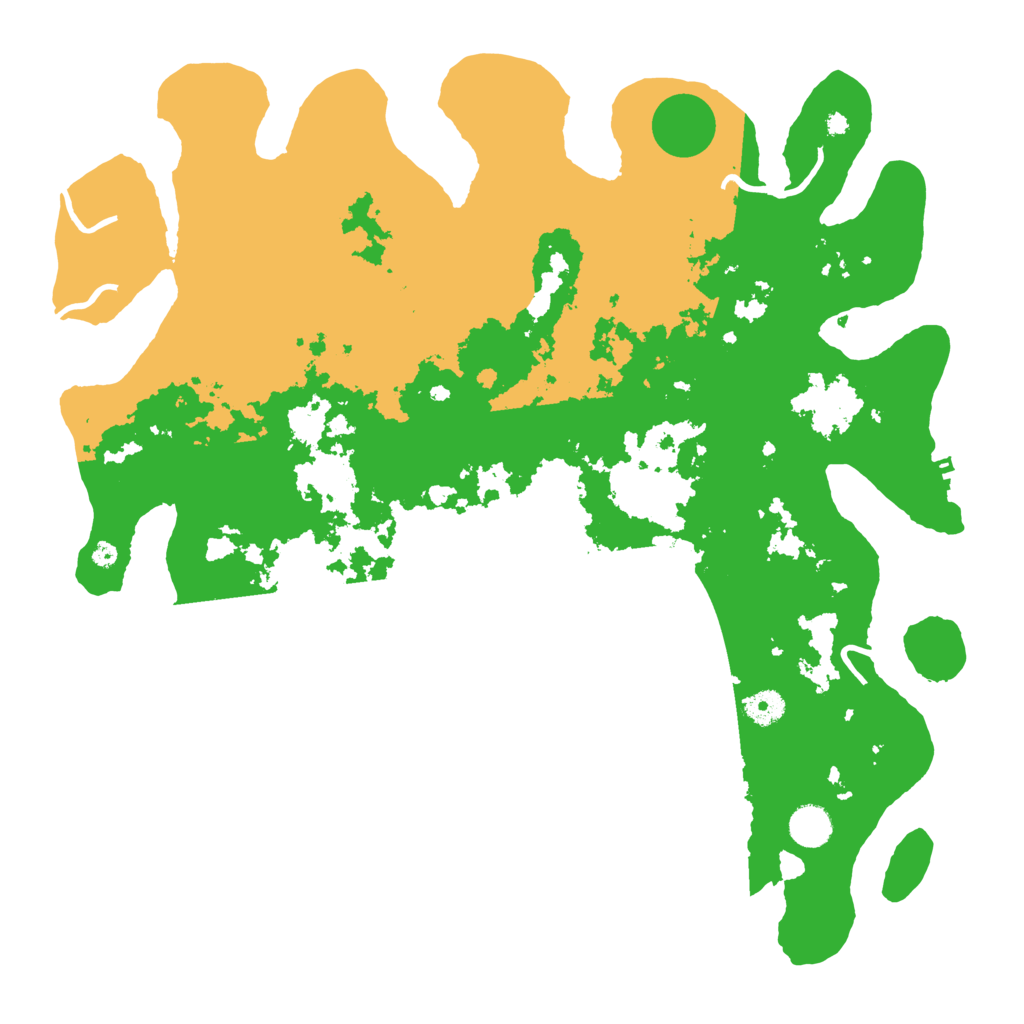 Biome Rust Map: Procedural Map, Size: 4250, Seed: 1757225281