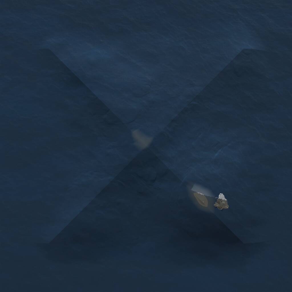 Rust Map: Procedural Map, Size: 1000, Seed: 634564, 1 Monuments