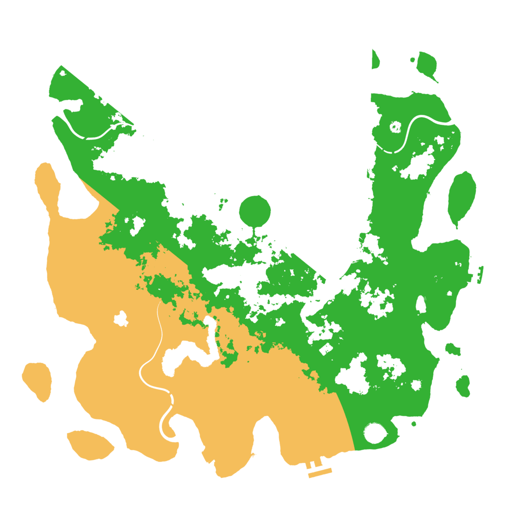 Biome Rust Map: Procedural Map, Size: 4300, Seed: 902785412
