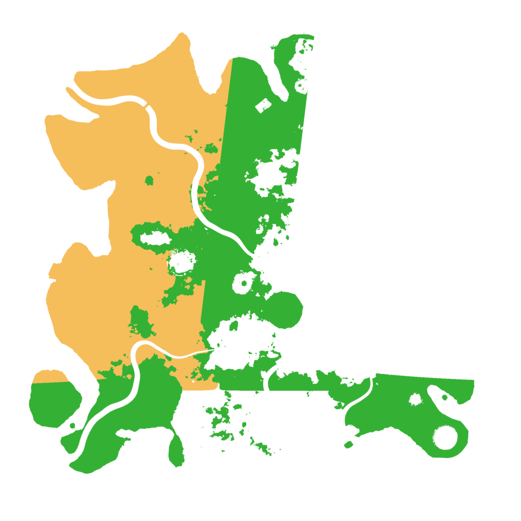Biome Rust Map: Procedural Map, Size: 3800, Seed: 4983921