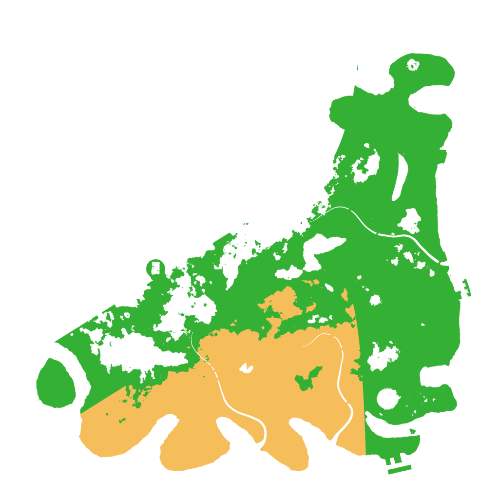Biome Rust Map: Procedural Map, Size: 4250, Seed: 1102347378