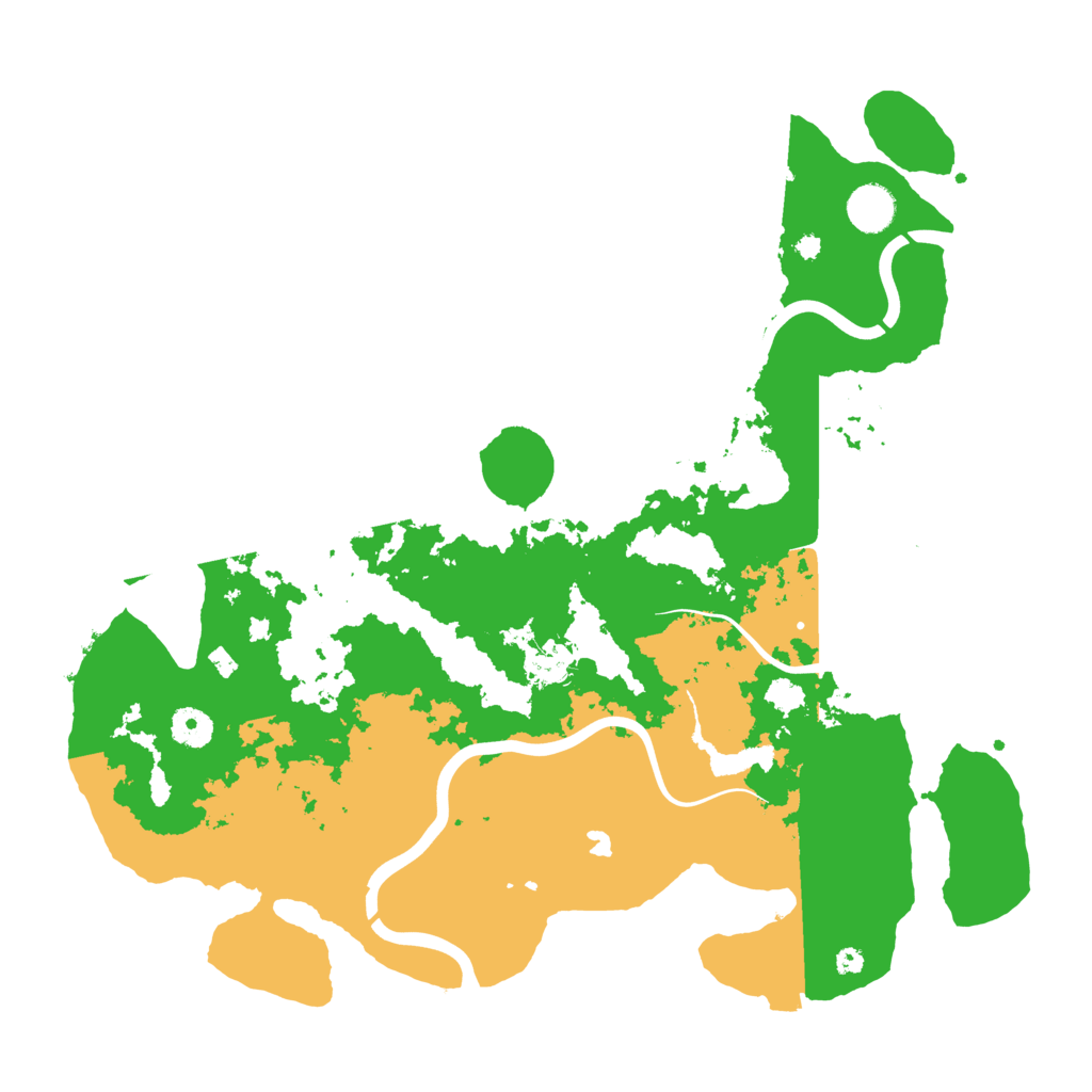 Biome Rust Map: Procedural Map, Size: 4000, Seed: 1180407276