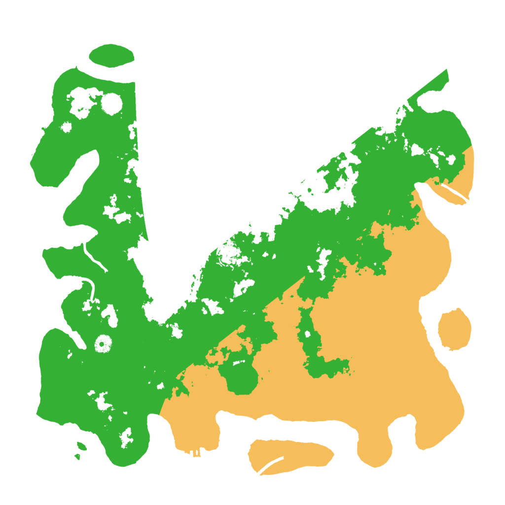 Biome Rust Map: Procedural Map, Size: 4250, Seed: 2045039653