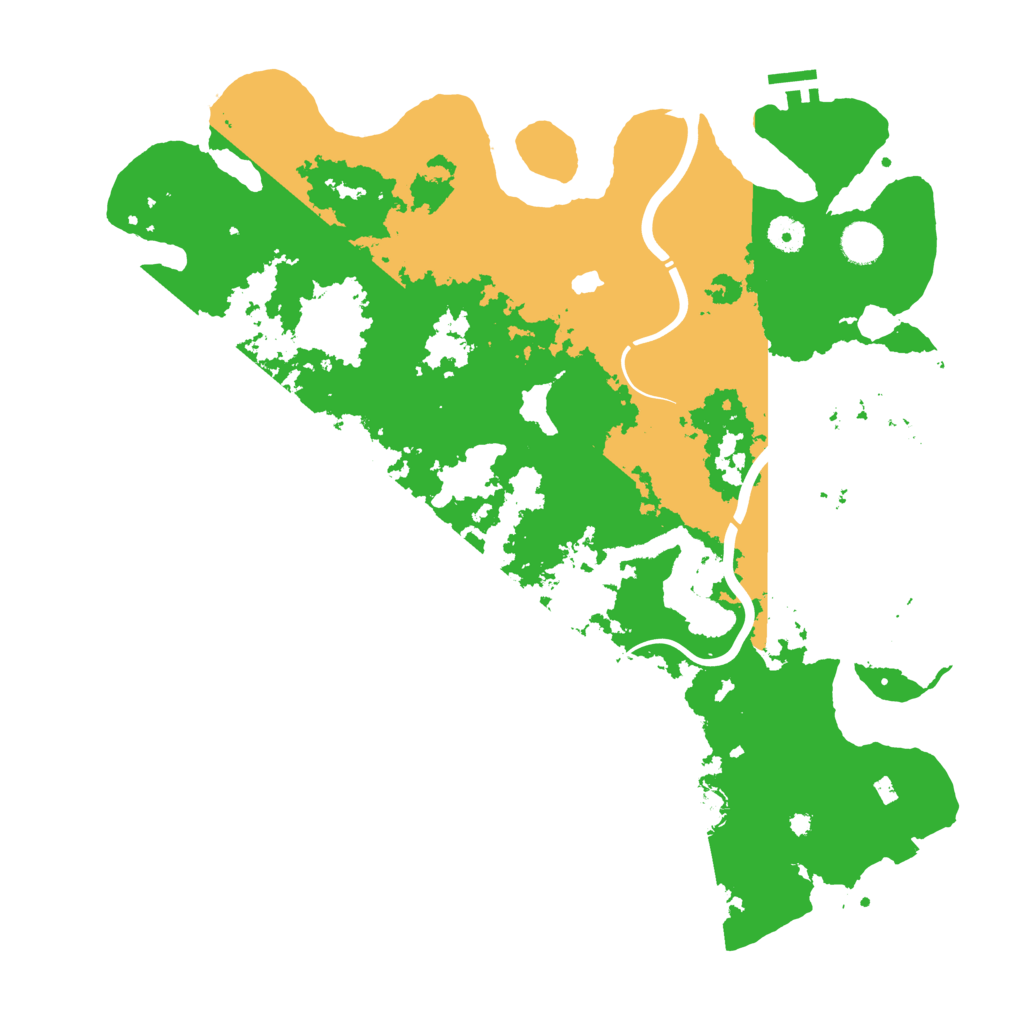 Biome Rust Map: Procedural Map, Size: 4250, Seed: 751528228