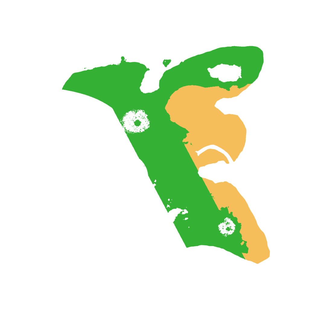 Biome Rust Map: Procedural Map, Size: 1900, Seed: 33333