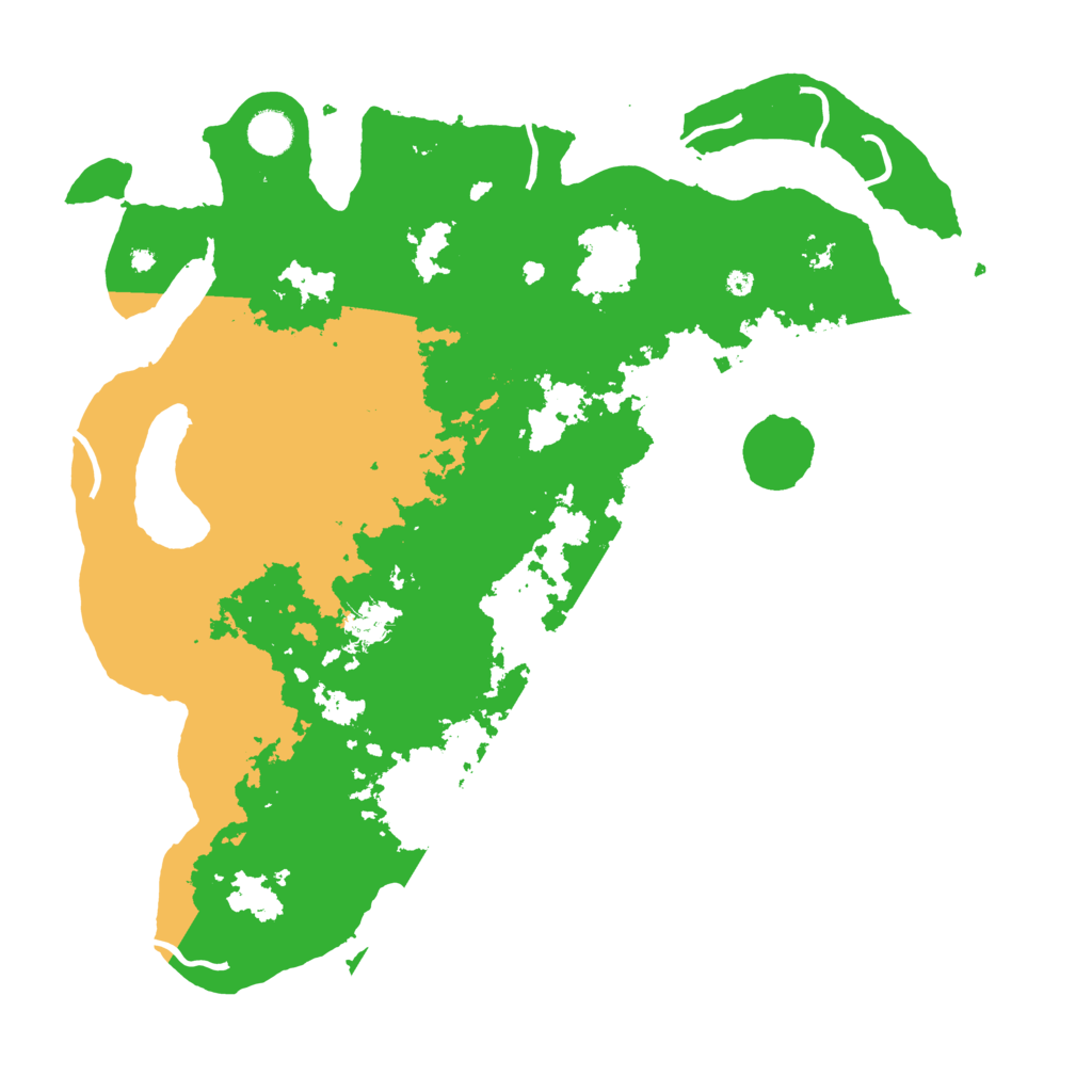 Biome Rust Map: Procedural Map, Size: 4250, Seed: 205402343