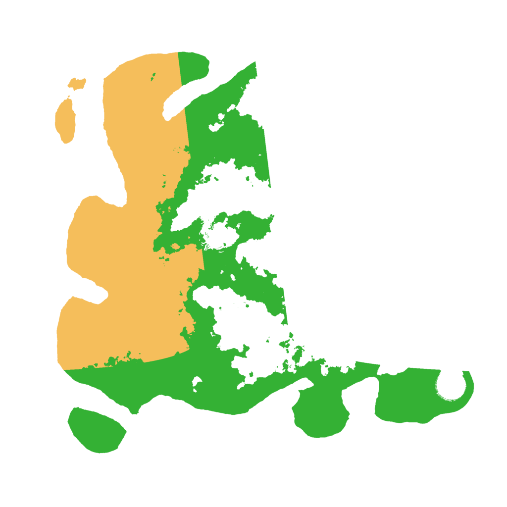 Biome Rust Map: Barren, Size: 3000, Seed: 1884334822