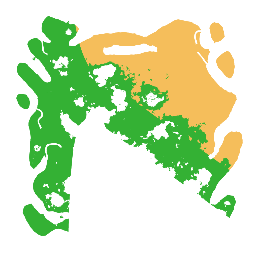 Biome Rust Map: Procedural Map, Size: 4000, Seed: 45657677