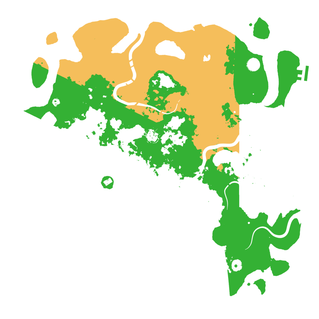 Biome Rust Map: Procedural Map, Size: 4250, Seed: 2038371554