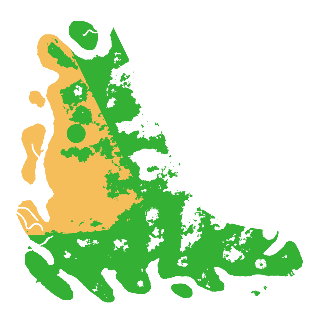 Biome Rust Map: Procedural Map, Size: 4500, Seed: 4112022