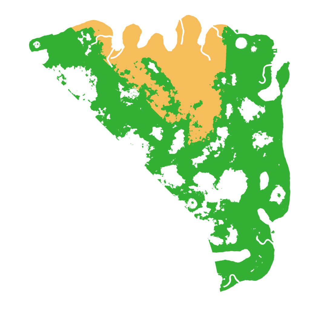 Biome Rust Map: Procedural Map, Size: 4800, Seed: 210803821