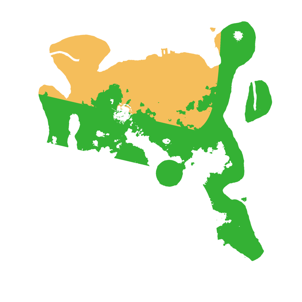 Biome Rust Map: Procedural Map, Size: 3000, Seed: 1881431576