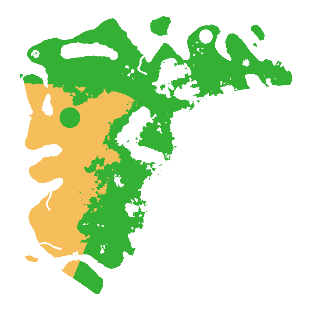 Biome Rust Map: Procedural Map, Size: 4000, Seed: 757575