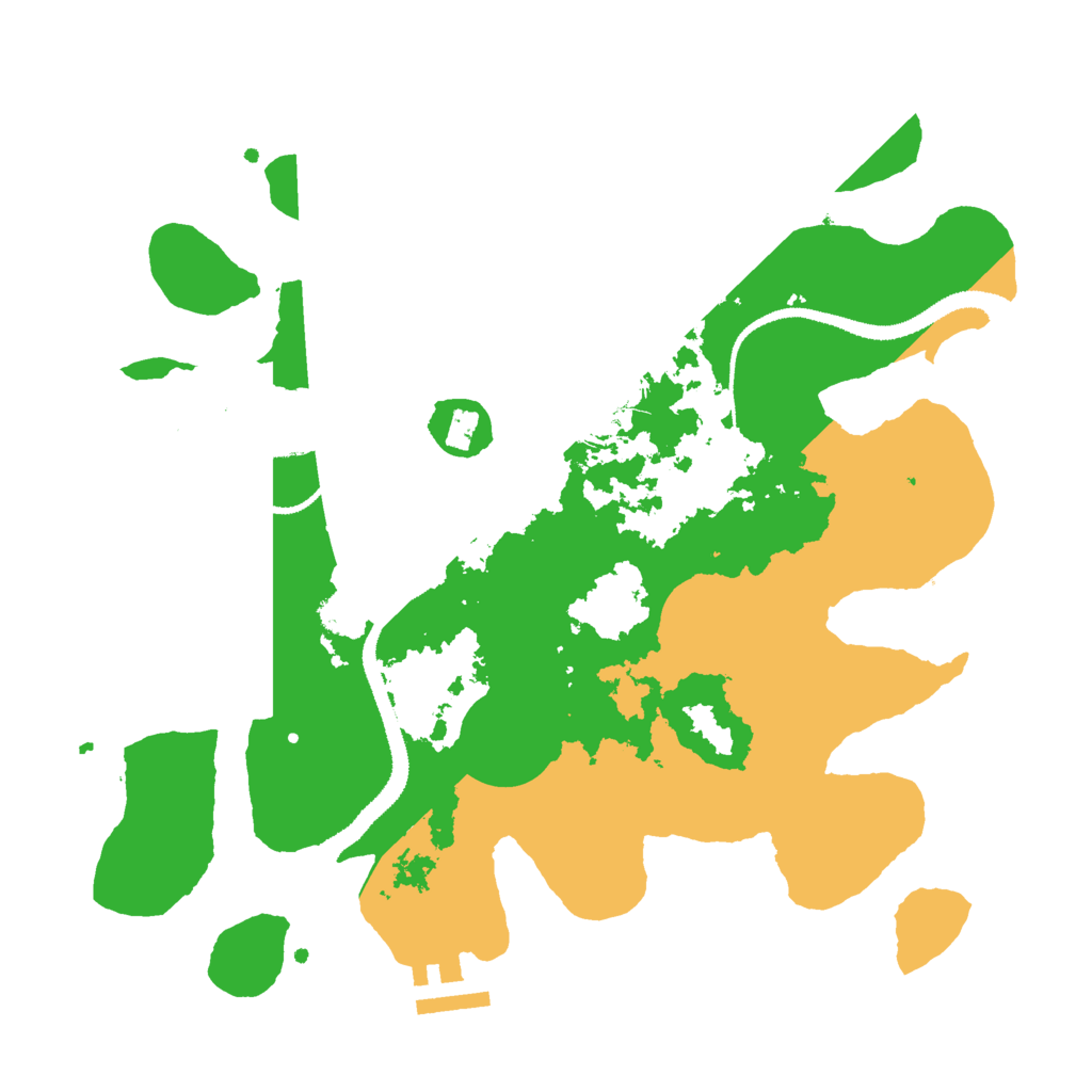 Biome Rust Map: Procedural Map, Size: 3000, Seed: 1178454934