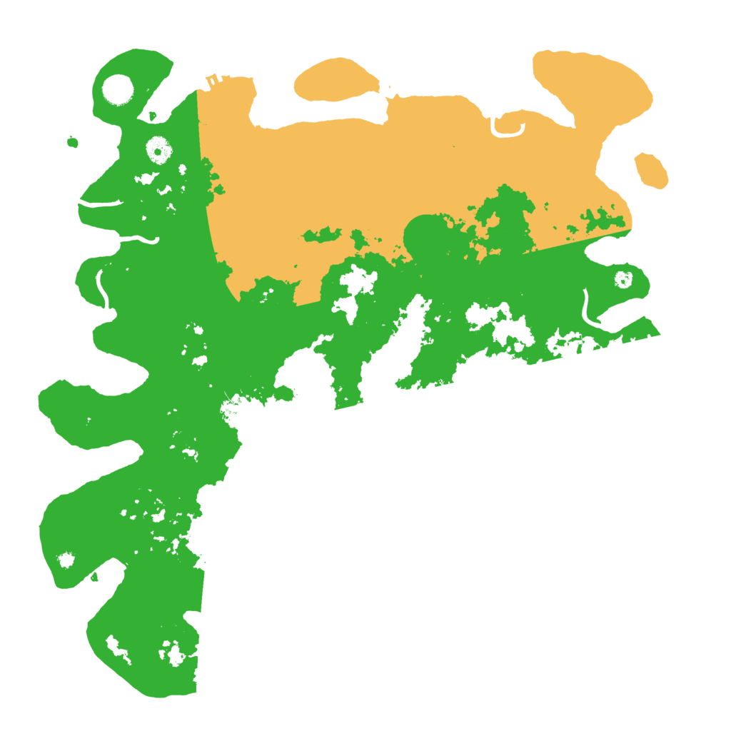 Biome Rust Map: Procedural Map, Size: 4200, Seed: 15000