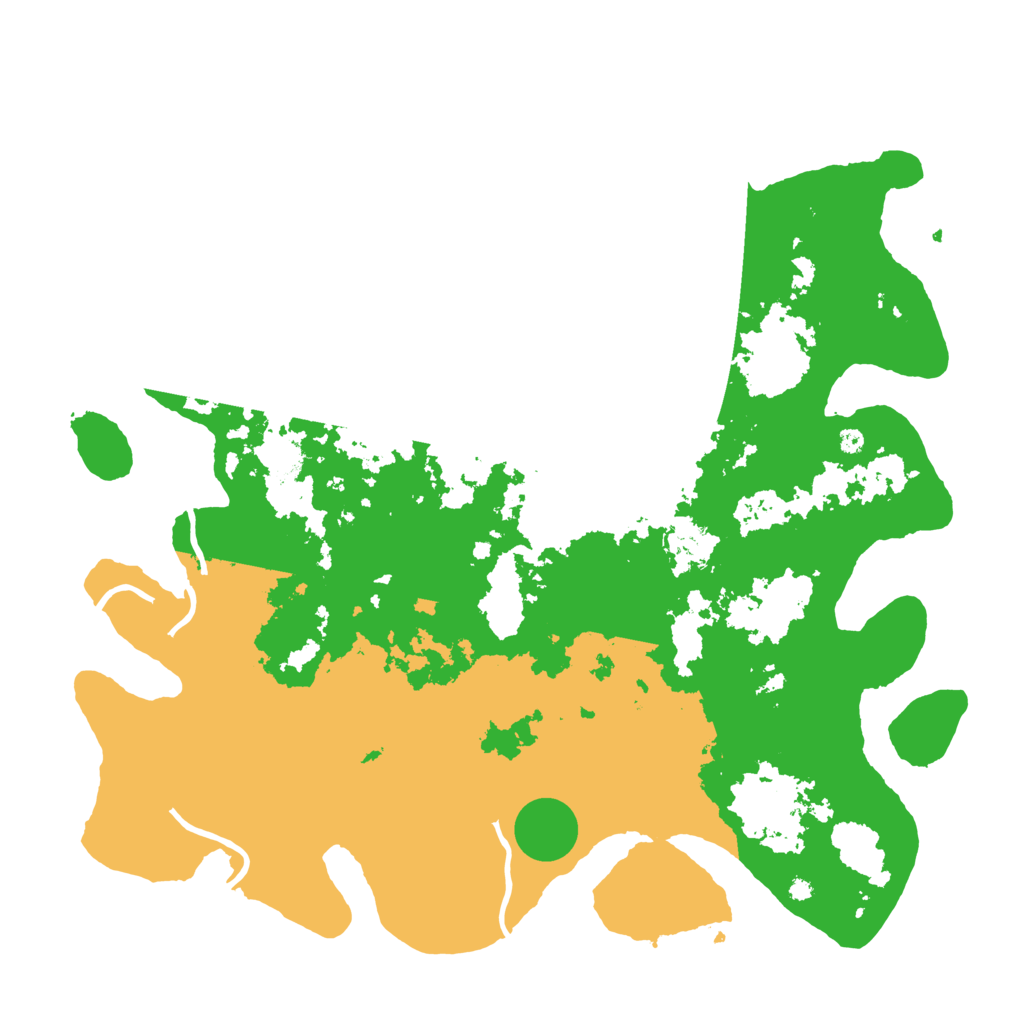 Biome Rust Map: Procedural Map, Size: 4250, Seed: 19462091