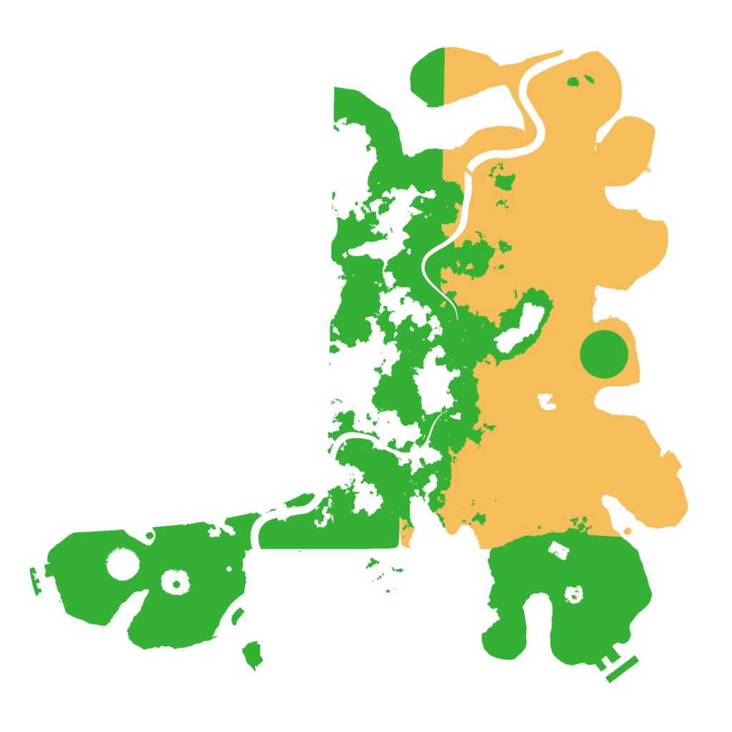 Biome Rust Map: Procedural Map, Size: 4000, Seed: 1740858159
