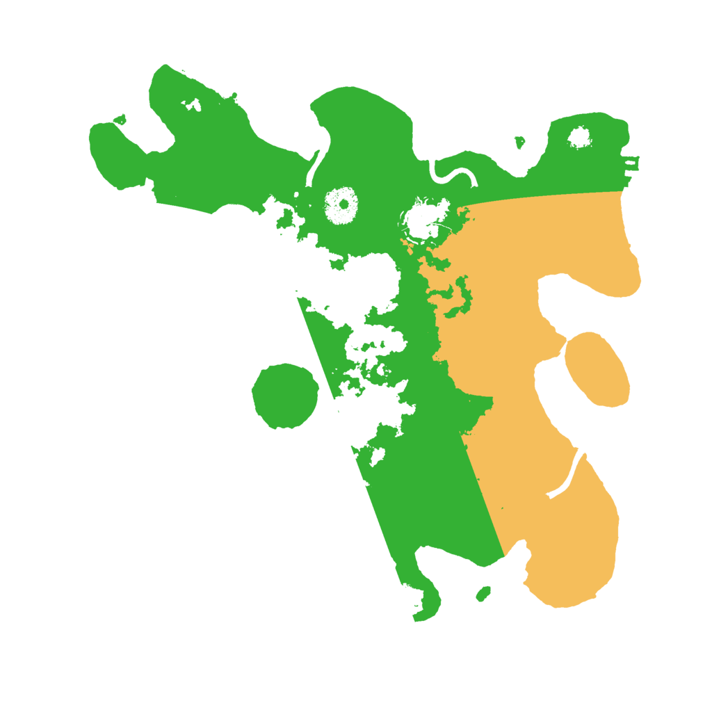 Biome Rust Map: Procedural Map, Size: 3000, Seed: 190765
