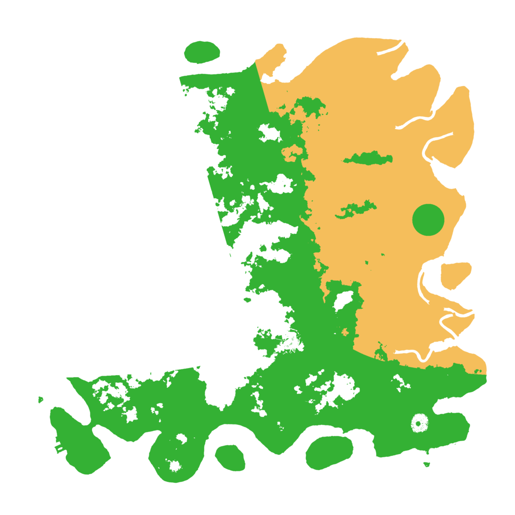 Biome Rust Map: Procedural Map, Size: 4250, Seed: 44731962