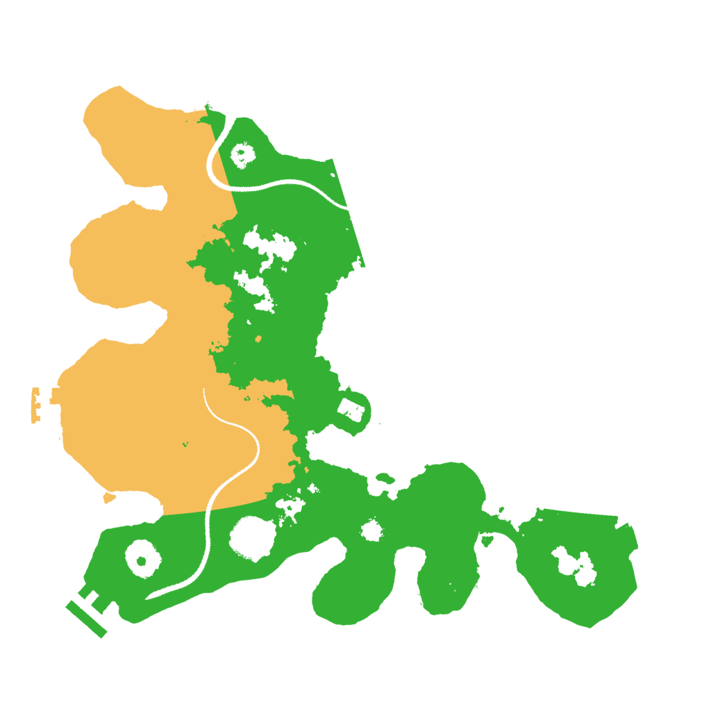 Biome Rust Map: Procedural Map, Size: 3000, Seed: 2816905