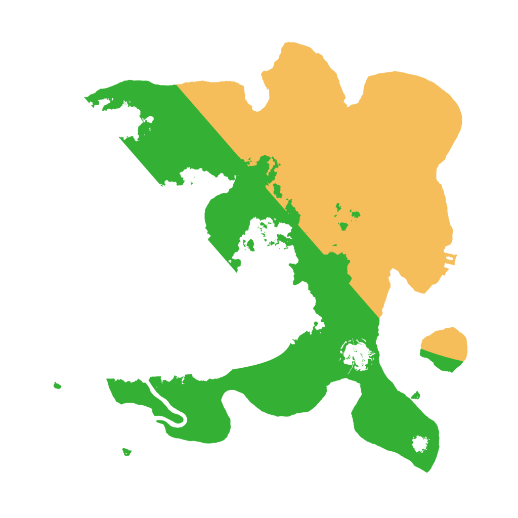 Biome Rust Map: Procedural Map, Size: 3000, Seed: 963655