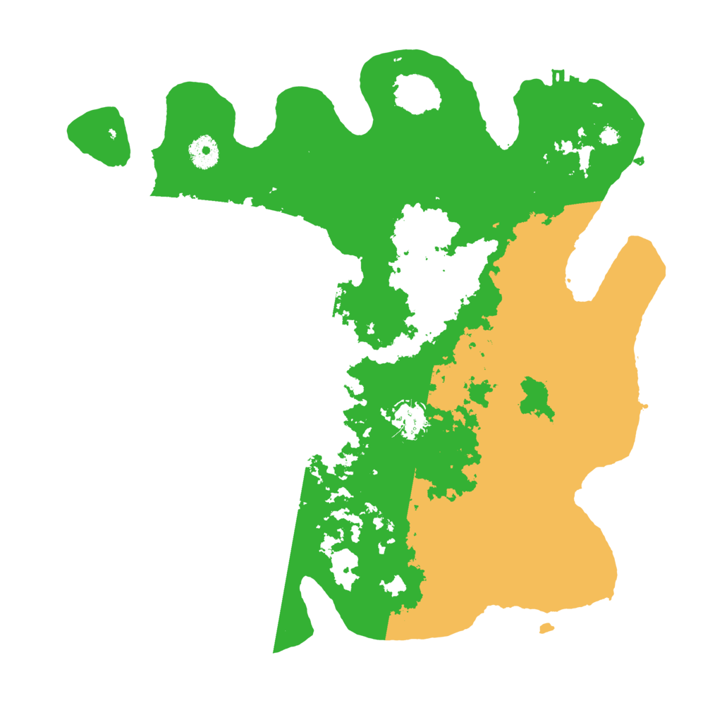 Biome Rust Map: Procedural Map, Size: 3500, Seed: 2113111