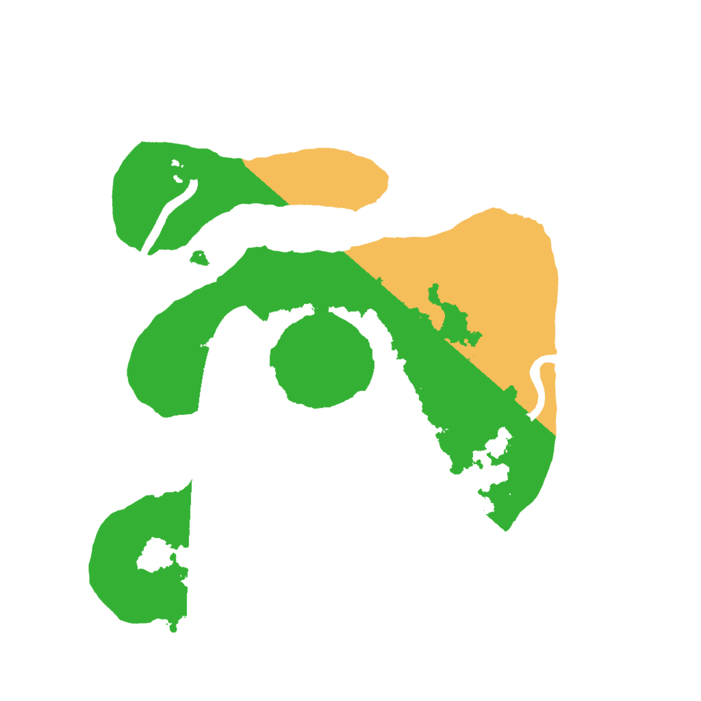 Biome Rust Map: Procedural Map, Size: 2000, Seed: 272864064