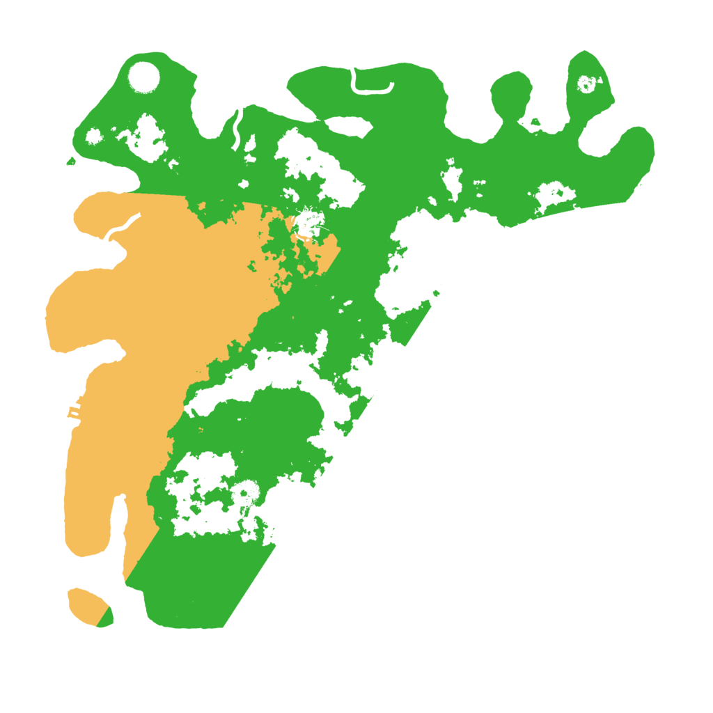 Biome Rust Map: Procedural Map, Size: 4000, Seed: 374840724