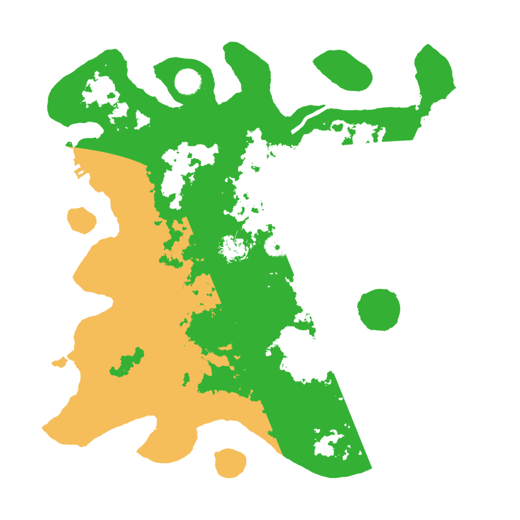 Biome Rust Map: Procedural Map, Size: 3500, Seed: 74182
