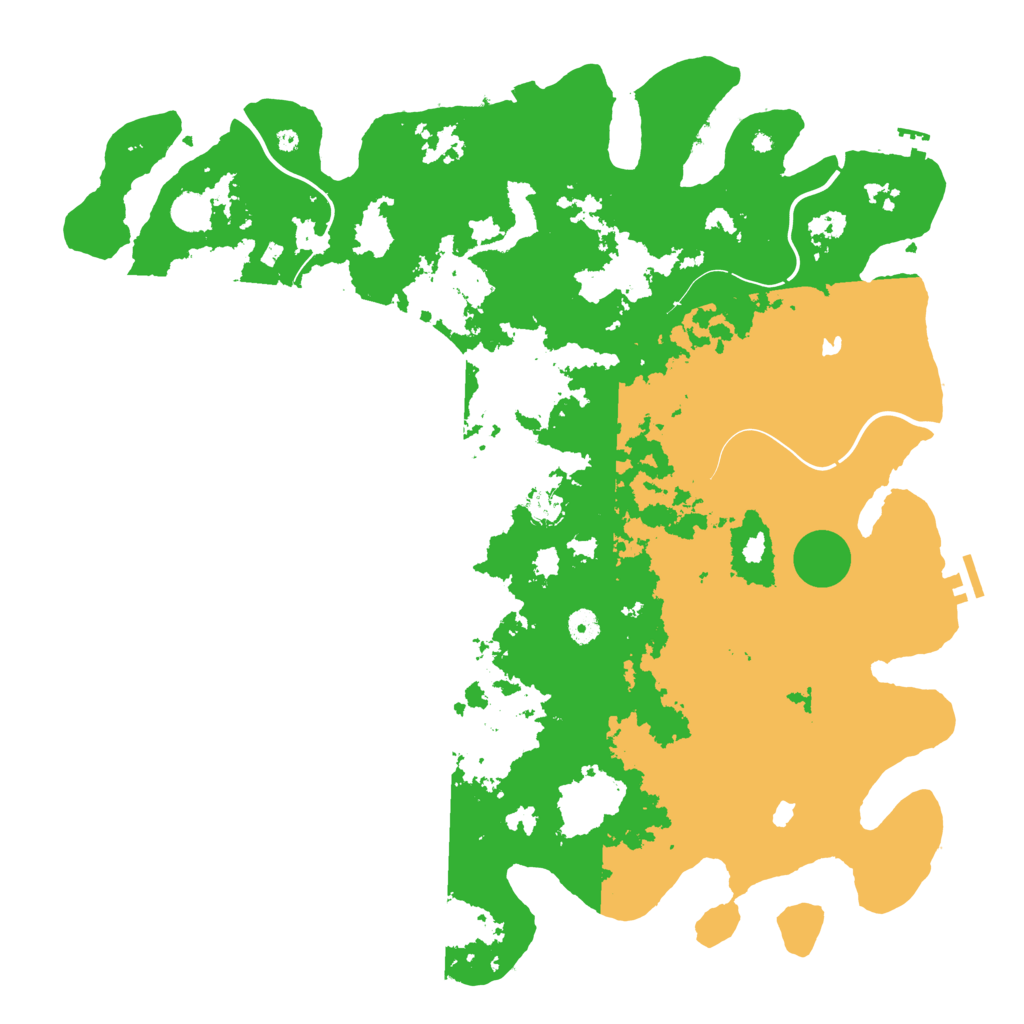 Biome Rust Map: Procedural Map, Size: 4700, Seed: 4112611