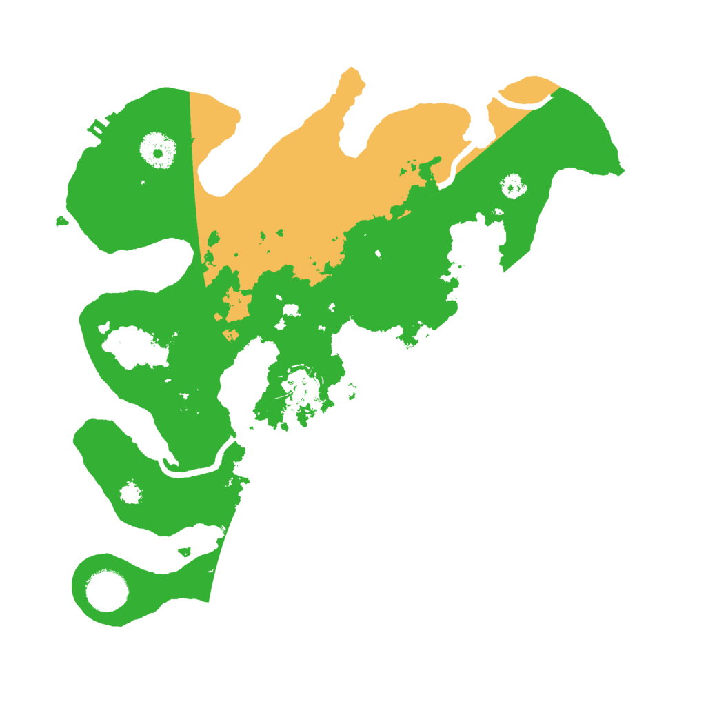 Biome Rust Map: Procedural Map, Size: 3000, Seed: 6959