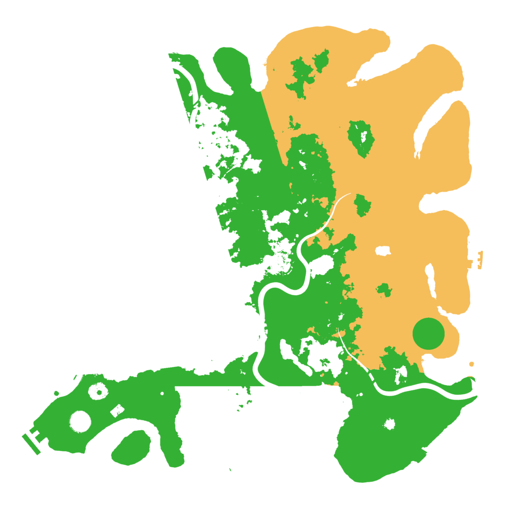 Biome Rust Map: Procedural Map, Size: 4250, Seed: 2063721237