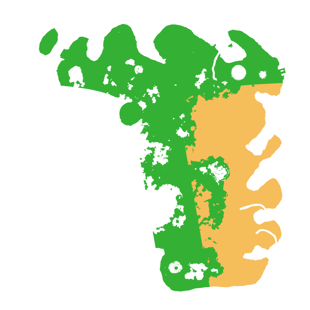 Biome Rust Map: Procedural Map, Size: 3700, Seed: 2060286822