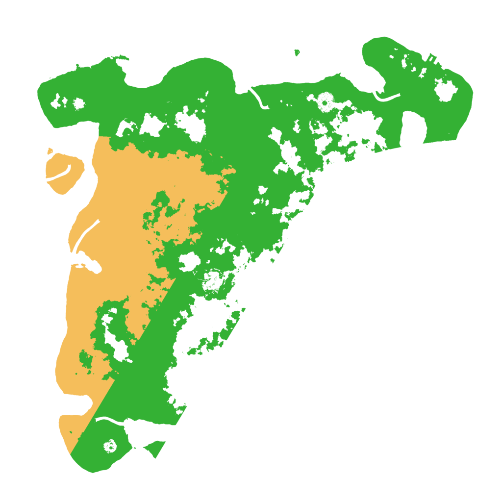 Biome Rust Map: Procedural Map, Size: 4000, Seed: 543157