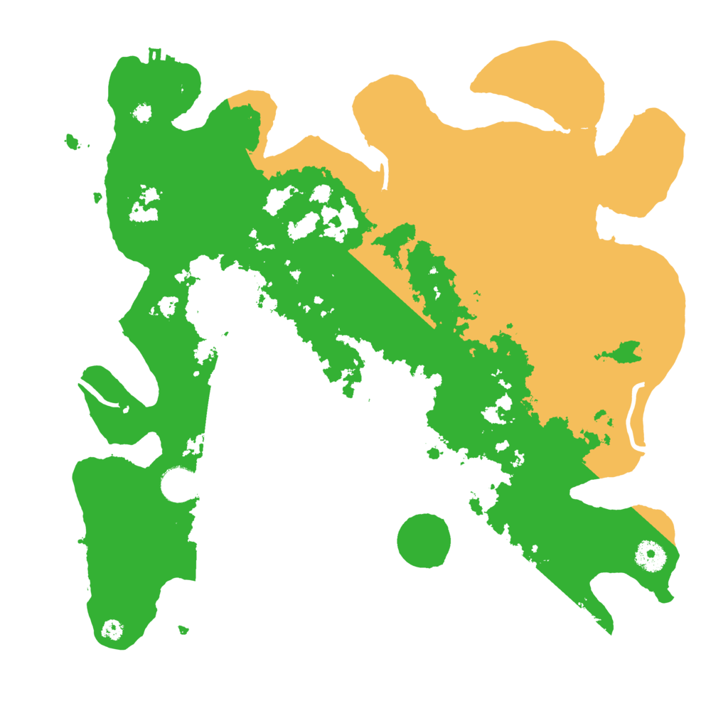 Biome Rust Map: Procedural Map, Size: 3600, Seed: 1561328458