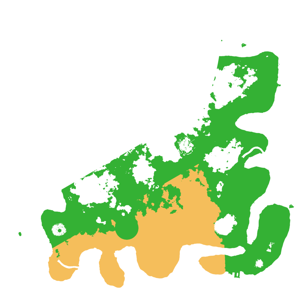 Biome Rust Map: Procedural Map, Size: 3500, Seed: 1914892870