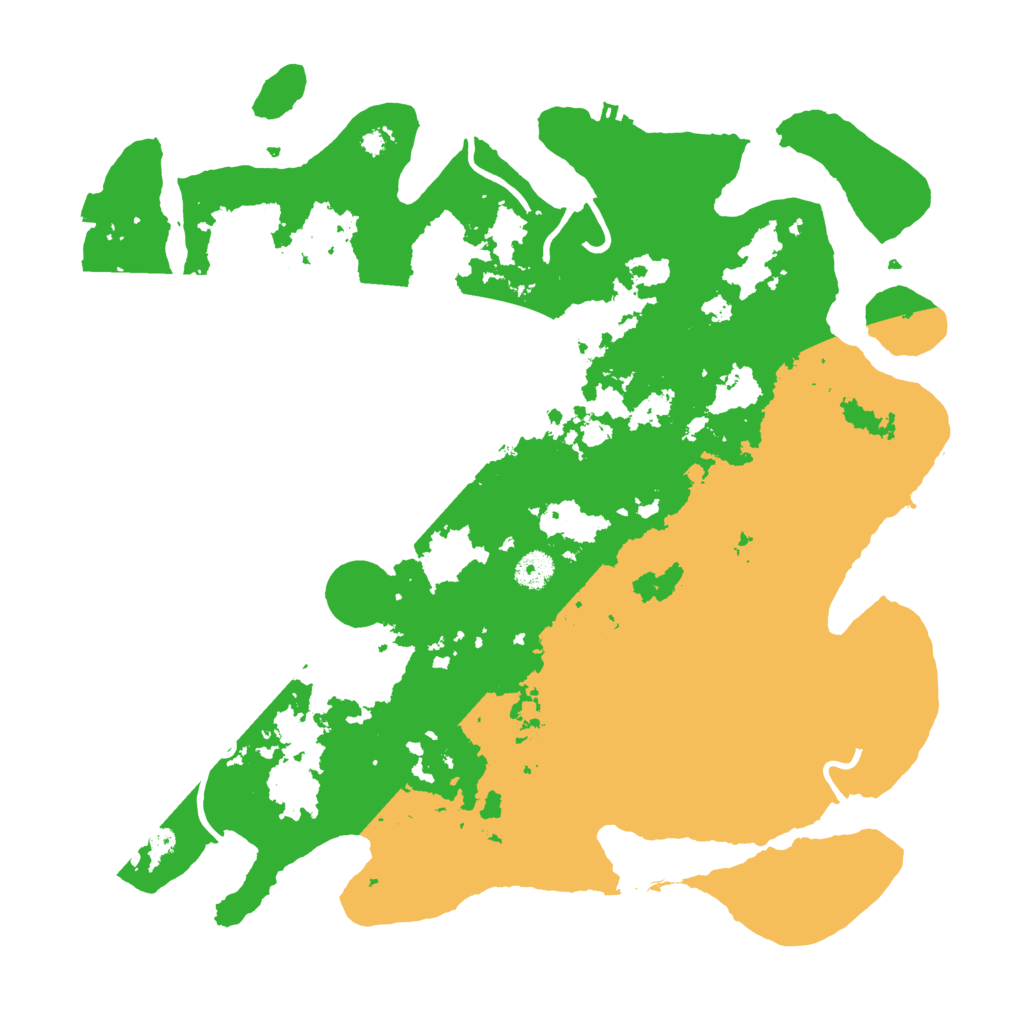 Biome Rust Map: Procedural Map, Size: 4050, Seed: 1254350486