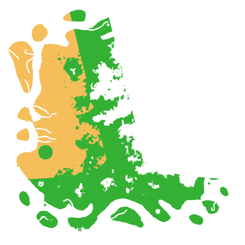 Biome Rust Map: Procedural Map, Size: 4500, Seed: 122508917