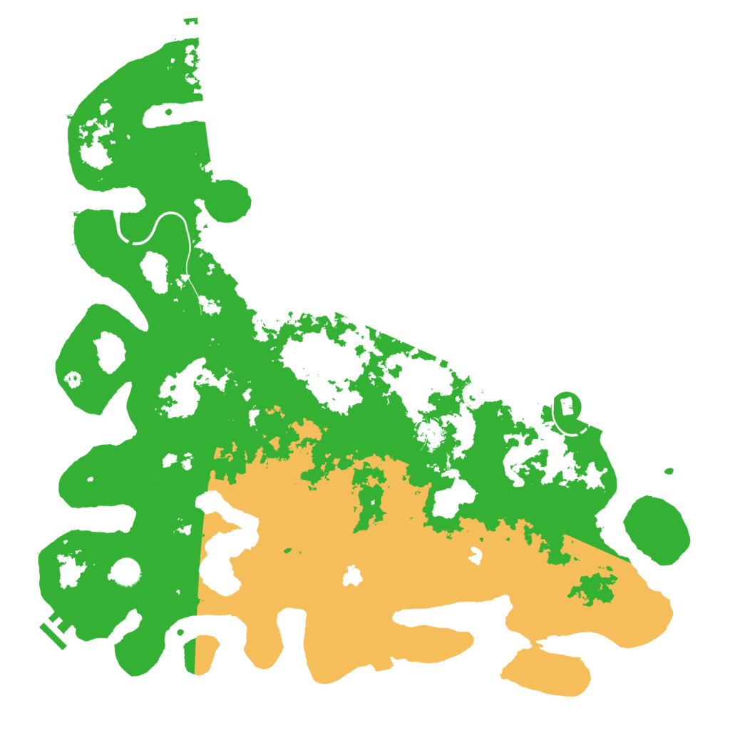 Biome Rust Map: Procedural Map, Size: 4500, Seed: 1783738083
