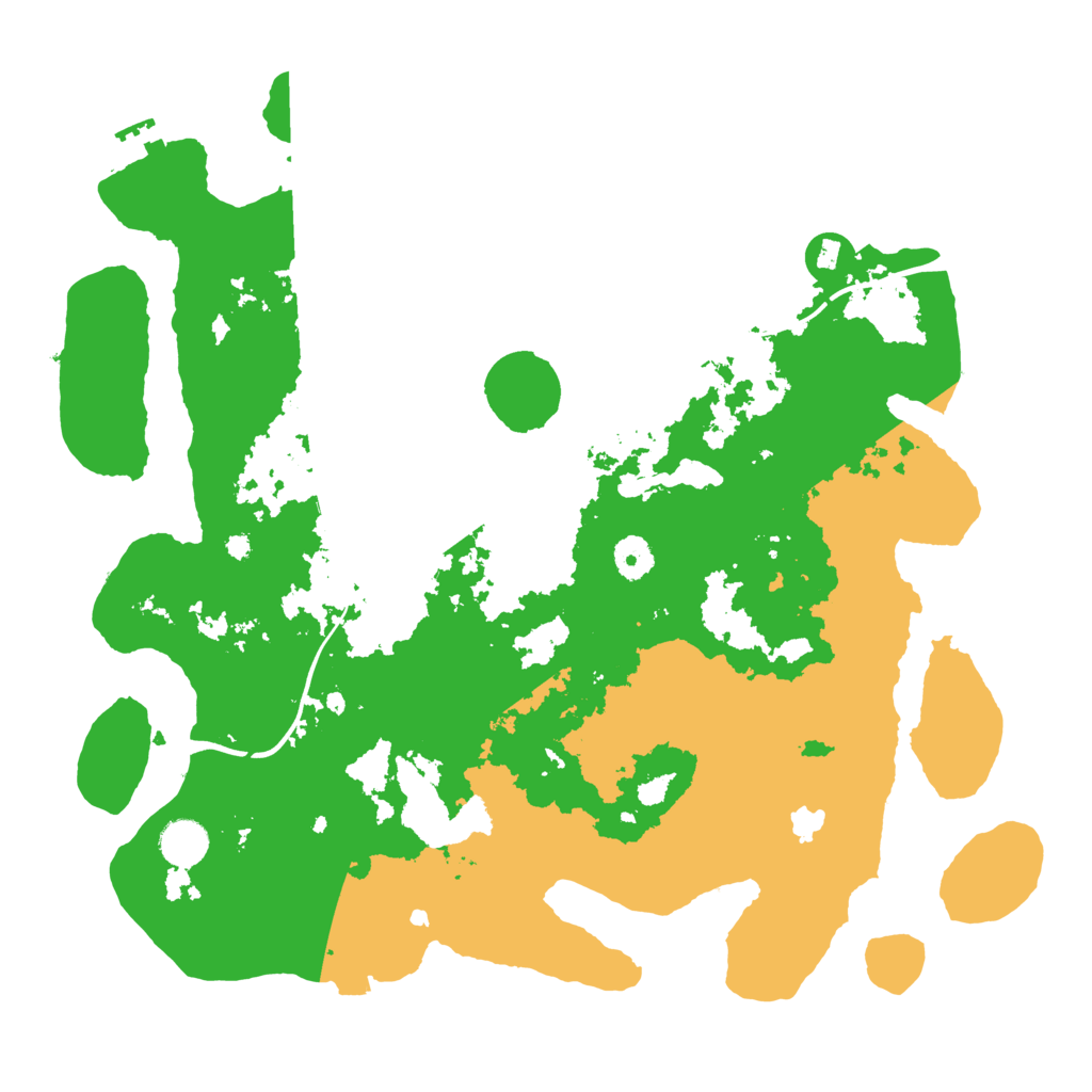 Biome Rust Map: Procedural Map, Size: 4000, Seed: 45675