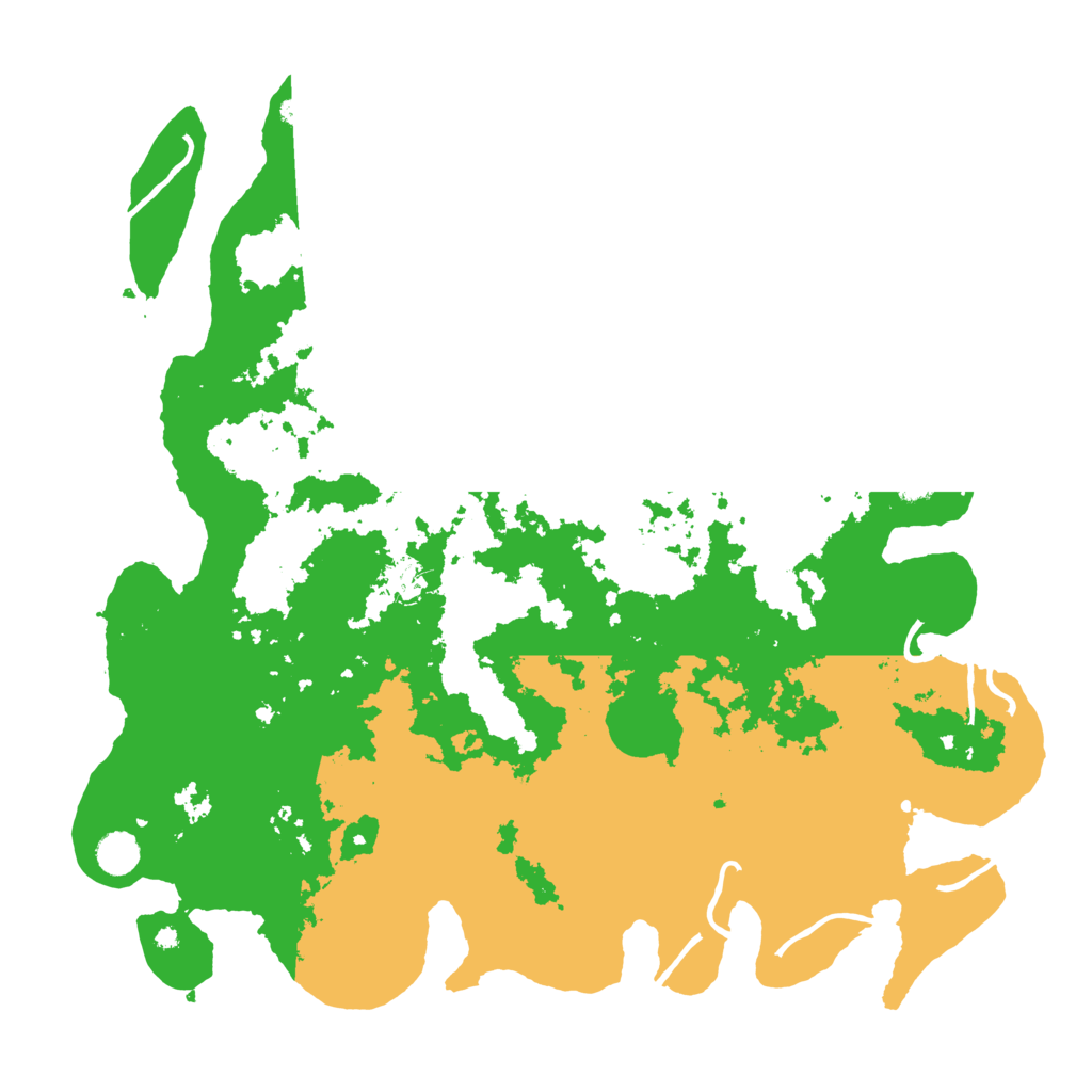Biome Rust Map: Procedural Map, Size: 4500, Seed: 513471859